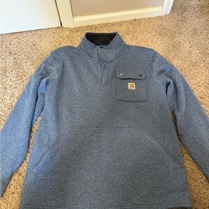 Carhartt Blue Fleece-Lined Jacket